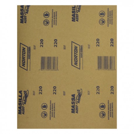 LIXA MASSA GRÃO 220 NORTON