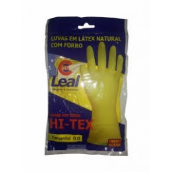 LUVA LATEX [GG] AMARELA PAR LEAL