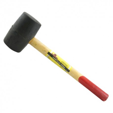 MARTELO BORRACHA 400GR BLACK BULL