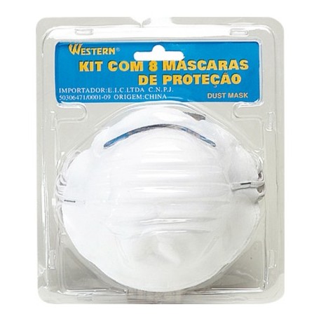 MÁSCARA DE CONFORTO C/8 REF:1606 WESTERN