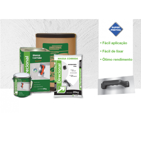 MASSA CORRIDA PVA 18L DIRECIONAL