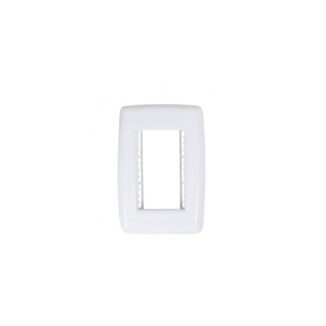 MODULAR PLACA COM SUPORTE 3 ENTRADAS 4X2 ILUMI VIENA