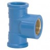 AMANCO TEE AZUL C/ ROSCA 3/4