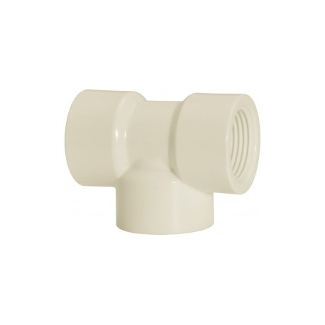 AMANCO TEE BBRANCO 3/4 C/ 3 ROSCAS