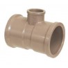 AMANCO TEE MARROM 32MM C/REDUÇÃO 3/4