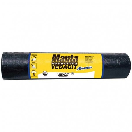 METRO MANTA ASFALTICA 1X1MT ALUMÍNIO OTTO BAUGART