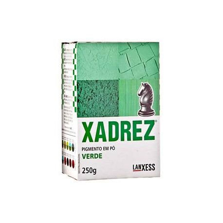 PIGMENTO EM PÓ XADREZ 250G VERDE