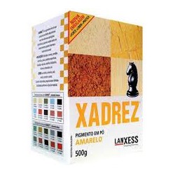 PIGMENTO EM PÓ XADREZ 500GR AMARELO