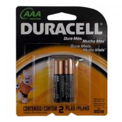 PILHA PALITO 2 PC DURACELL