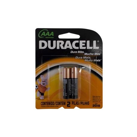PILHA PALITO 2 PC DURACELL