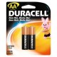 PILHA PEQ 2 PC DURACELL AA
