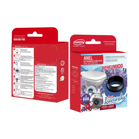 ANEL VEDAÇÃO VASO SANIT C/ 2 VEDANEL