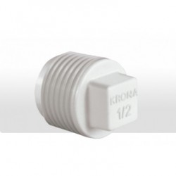 PLUG BRANCO 1/2 KRONA