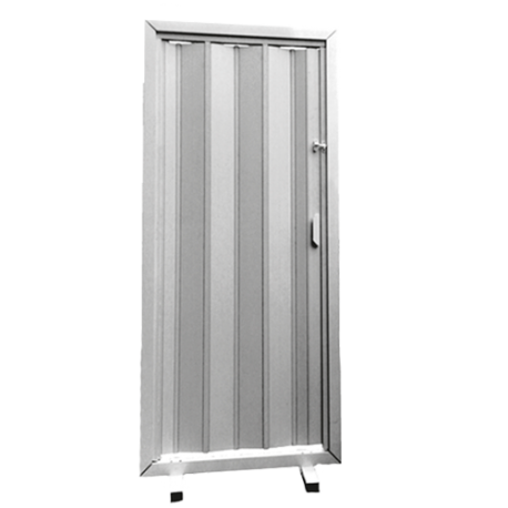 PORTA SANFONADA CINZA 210X70CM AGIFLEX