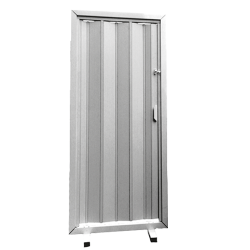 PORTA SANFONADA CINZA 210X70CM MULTILIT