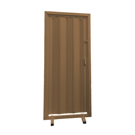 PORTA SANFONADA MOGNO 210X80CM AGIFLEX