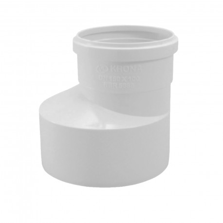 REDUÇÃO BRANCA 100MM X 75MM KRONA