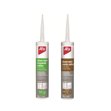 SILICONE TUBO 280 GR BRANCO AFIX