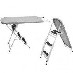 TÁBUA DE PASSAR COM ESCADA METALMIX