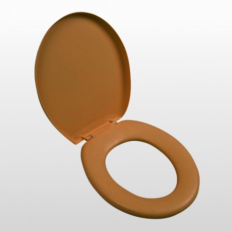 TAMPA DE VASO ALMOFADADO CARAMELO AMANCO