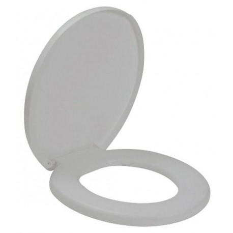 TAMPA DE VASO ALMOFADADA CINZA PRATA AMANCO