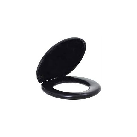 TAMPA DE VASO ALMOFADADA PRETA ASTRA