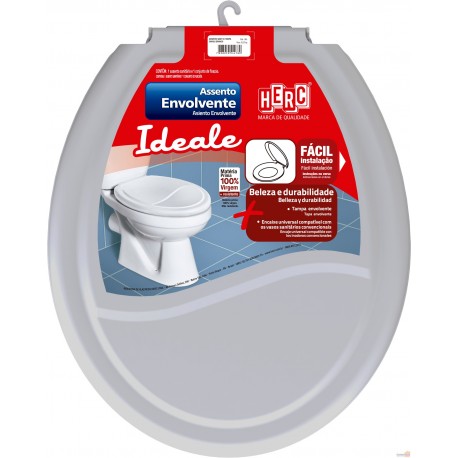 TAMPA DE VASO CINZA CLARO HERC