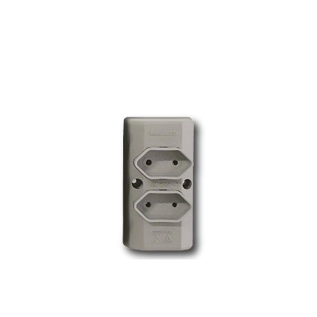 TOMADA EM BARRA DUPLA INTERNEED