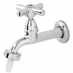 TORNEIRA JARDIM 3/4 CROMADA LONGA ÁGUIA