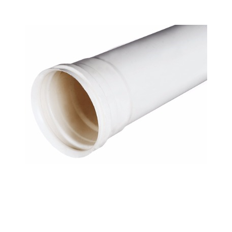 TUBO 40MM BRANCO 6MT PLASTUBOS