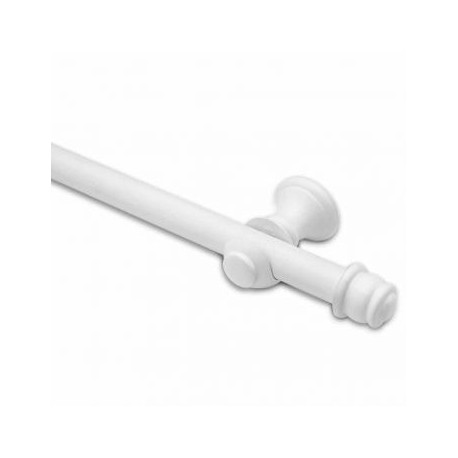 VARÃO CORTINA 1,5MT BRANCO CORTESIA