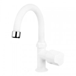 VIQUA TORNEIRA LAVATÓRIO C:50 PVC BICA MÓVEL REF:1110702