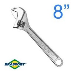 CHAVE INGLESA 08" BRASFORT
