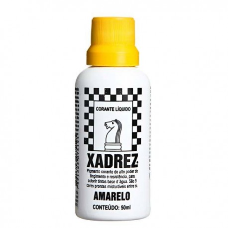 CORANTE 50ML AMARELO XADREZ