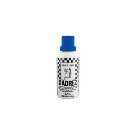 CORANTE 50ML AZUL XADREZ