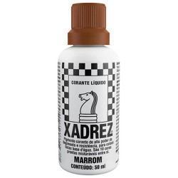 CORANTE 50ML MARROM XADREZ