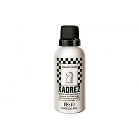 CORANTE 50ML PRETO XADREZ