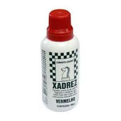CORANTE 50ML VERMELHO XADREZ
