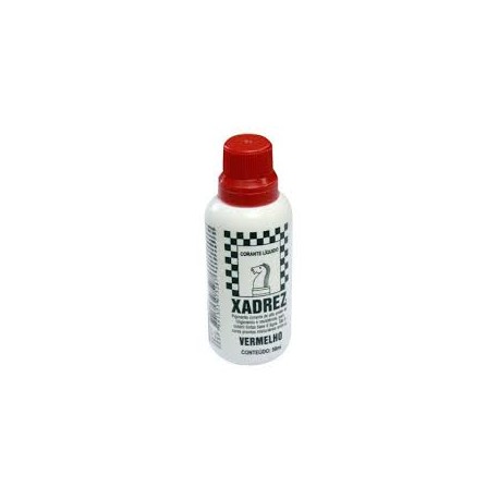 CORANTE 50ML VERMELHO XADREZ