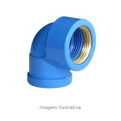 COTOVELO AZUL C/ ROSCA 3/4 KRONA