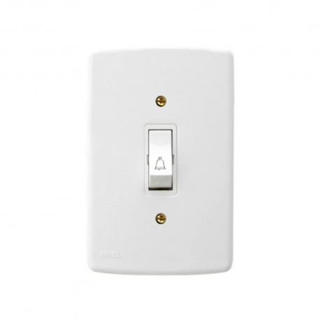 ILUMI 1 INTERRUPTOR CAMPAINHA C/ ESPELHO BCO