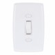 ILUMI 1 INTERRUPTOR SIMPLES BRANCO SAFIRA