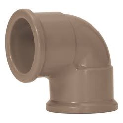 COTOVELO MARROM 50MM PLASTUBOS