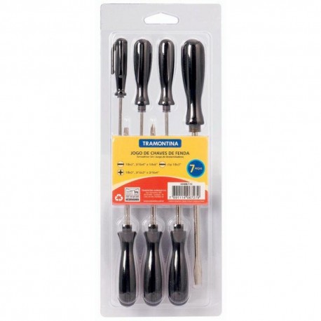JOGO CHAVE DE FENDA 7PCS TRAMONTINA