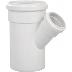 JUNÇÃO BRANCO 100MM C/ REDUÇÃO 50MM KRONA