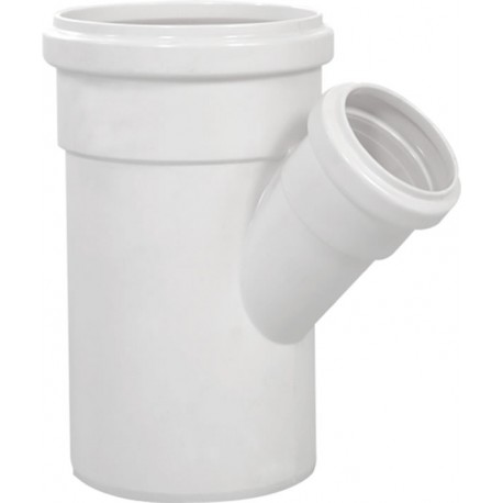 JUNÇÃO BRANCO 100MM C/ REDUÇÃO 50MM KRONA